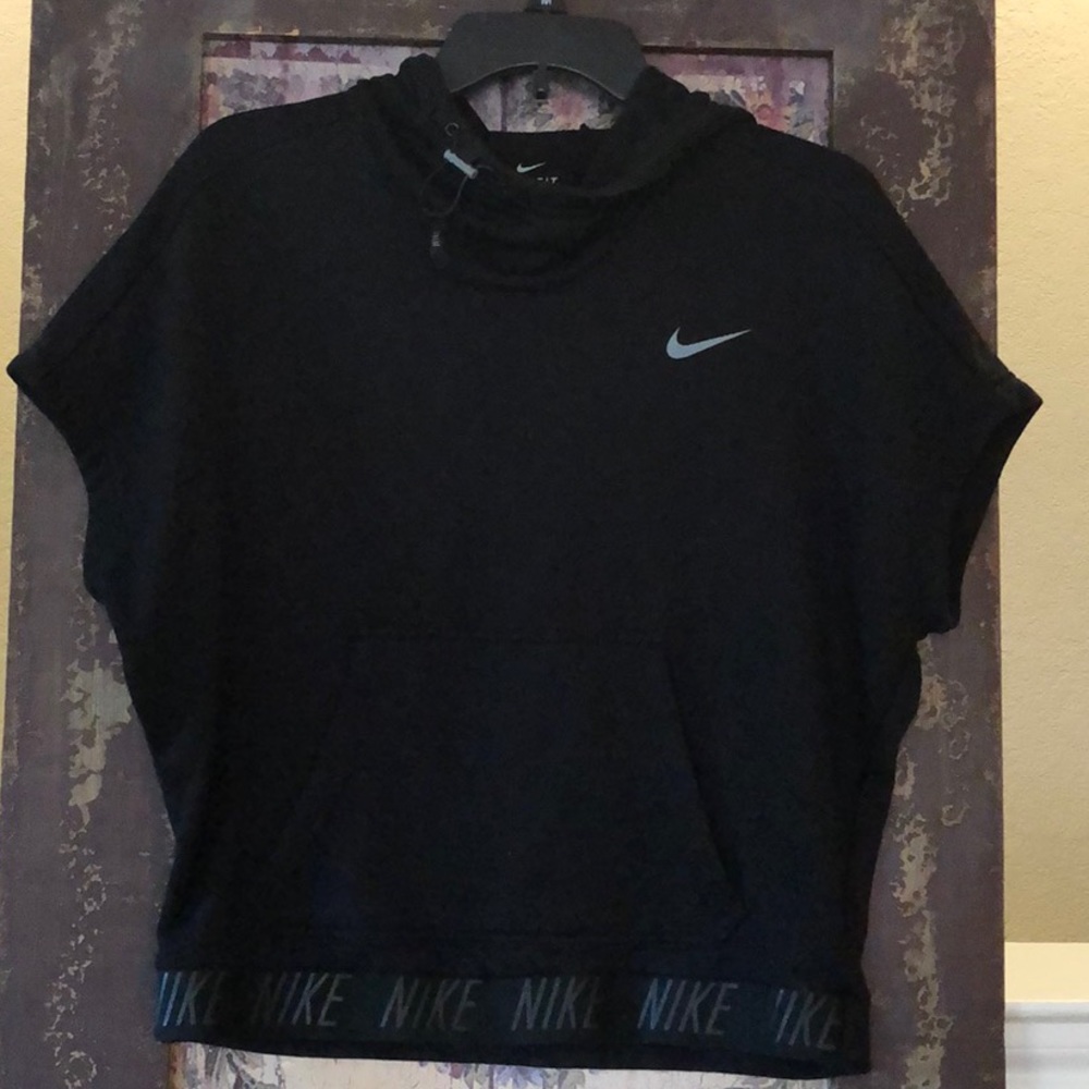 Nike sleeveless hoodie